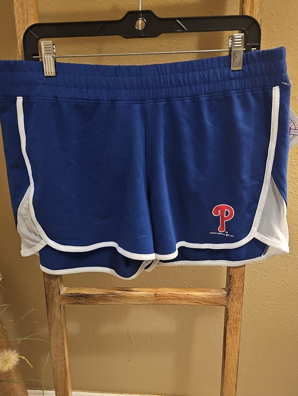 Campus Lifestyles Blue Philadelphia Phillies Athletic Women’s Shorts